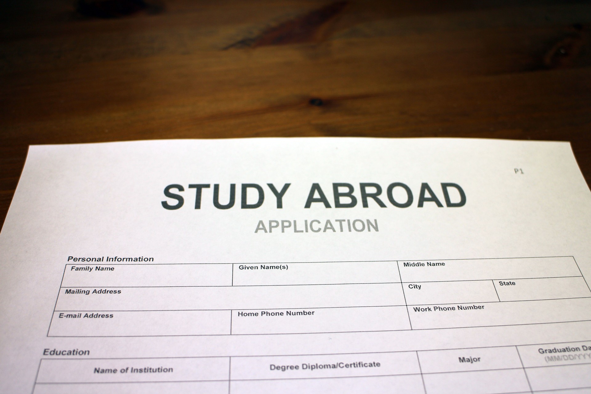 Study Abroad Education Loan